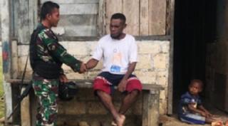 Warga Perbatasan; Terima Kasih Kedatangan Bapak Serda Sion Marbun “Dapat Pengobatan Lagi”