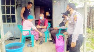 Vaksinasi Door To Door, Polres Inhil Capai 53.94 Persen Dosis Pada Lansia