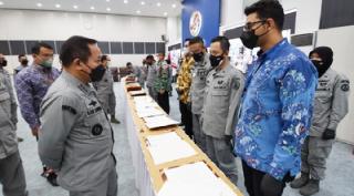 Bakamla RI Menyelenggarakan Penandatanganan Kontrak Bersama