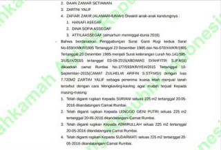 Satu Objek Diterbitkan Dua Surat, Termasuk Mafia Lahan Kah Oknum Camat, Lawyer: Kita Akan Lapor