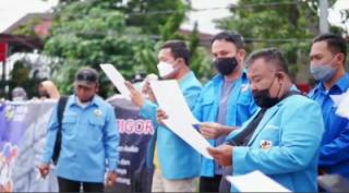 Demo di Poldasu, KNPI Sumut Minta Penimbun Minyak Goreng 1,1 juta liter Di Deli Serdang, Di Pidana dan di Cabut Izinnya