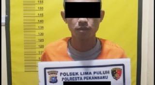 Diduga Kecanduan Narkoba HT Bongkar 3 Rumah Kosong di Kota Pekanbaru