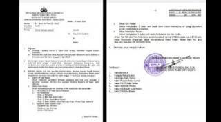 Beredar Surat Kapolrestabes Medan Minta Bantuan Personel Kepada Walikota 