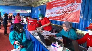 Gratis, JNE dan BINDA Provinsi Riau Laksanakan Vaksinasi Booster