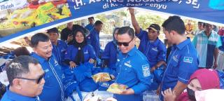 Mantap, DPC Demokrat Inhu Gelar Pasar Murah dan Sunatan Massal