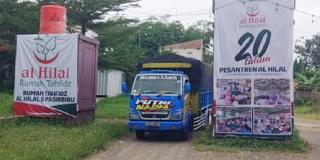 Wakaf Disalurkan Tim Ekspedisi Sebar Wakaf Quran Sumatera Ke Pondok Khusus Menghafal Quran Jakabaring