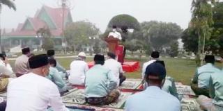 Mengingat Masih Pandemi H Zukri Shalat Idul Adha Terapkan Prokes