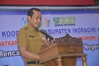 Asisten II Pemkab Inhu Buka Rakorda Regsosek