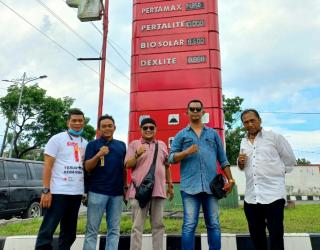 Aktifis Sumut Telusuri Dugaan Kongkalingkong Penimbun Solar Dan SPBU Di Kota Medan