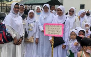 Lailatul Badri Apresiasi Program Manasik Haji TK AL-Washliyah 15 Medan Kampung Dadap