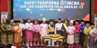 Meriahnya HUT Pelalawan Disambut Warga