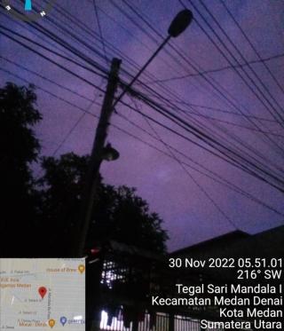 Jelang Tutup Tahun 2022, Lampu Jalan Mati, Kadis DKP Kota Medan, Bungkam, Warga : Apa harus Kami Demo Kantornya