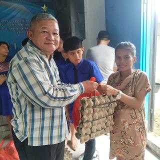 Peduli Kasih DPP API Jamaat Gereja GPI Pasar 1 Cinta Damai Helvetia Medan