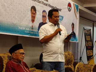 M.Chozin Amirullah (Staf Khusus Anies Rasyid Baswedan ) Resmikan Balai Anies Di Medan