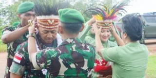 Kunjungan Danrem 174/ATW; Berdinaslah dengan Baik Jangan Lupa Menabung