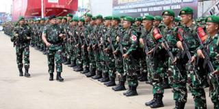 Panglima TNI Lepas Keberangkatan Prajurit Tugas Operasi Pamtas RI-PNG