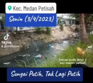 Sampah Lagi Di Sungai Putih, Lurah SPT 2: Sampah Di Sungai Bukan Tugas Kelurahan Tapi BWS