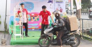 Semarak Idul Fitri 2023, Posko Mudik JNE Sambungkan Kebahagiaan