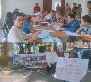 Bupati Dan Kepala BPN Deli Serdang Terima Aduan Petani Objek Landrefrom Desa Bangun Rejo - Tanjung Morawa