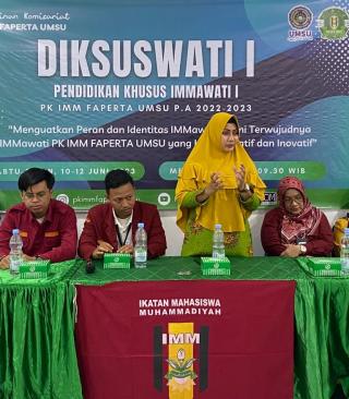 Diksus Immawati I,  Aktivis  Aisyiyah Lailatul Badri : "Perempuan Harus Berperan Aktif Dalam Perjalanan Kebangsaan"