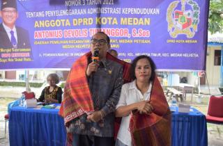 Sosperda No 3 Tahun 2022, Antonius Tumanggor Sebut Masih Banyak Warga Masih Menggunakan KK Lama 