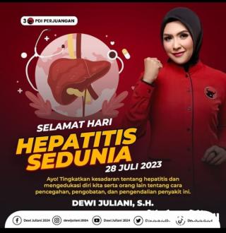 Peringati Hari Hepatitis Se-Dunia ! Ketua  PW-GNTI Riau Dewi Juliani SH Pesan Seperti Ini 