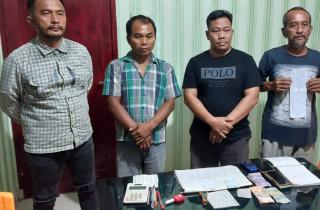 Di Duga Korlap Judi Togel, Oknum Polisi Di Amankan Deninteldam I/BB di Langkat Sumatera Utara