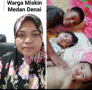 Lapor Pak Wali, Warga Miskin Medan Denai Jadi Tulang Punggung Keluarga Berharap Bantuan BAZNAS Kota Medan
