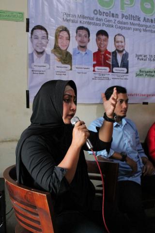 Politisi PKB Kota Medan Lailatul Badri Terima Tantangan Sohib Gibran Adu Gagasan Peran Anak Muda Dalam Politik 2024