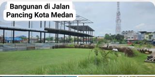 Tak Miliki Lisensi Personil Di Ketinggian dan Welder (Pengelas), Bangunan Mini Golf Jalan Pancing Tanpa PBG Di Duga Langgar K3