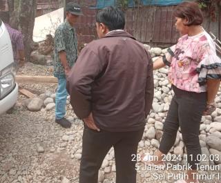 Apresiasi Gerak Cepat Jajaran Kecamatan Medan Petisah Dan Kelurahan SPT 1 Himbau Pengusaha Panglong Usaha Jaya Di Jl. Pabrik Tenun 