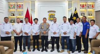 Kunjungan Dan Diskusi DPD KSPSI AGN Sumut Dengan Kapoldasu