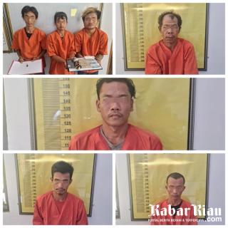 Sehari, Tujuh Pria Penikmat Ganja Ditangkap Polisi