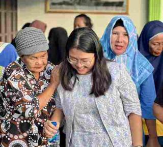 Margaret MS Anggota DPRD Medan 2 (Dua) Periode Dengar Keluhan Warga Komplek BTN