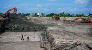 Bikin Malu Walikota, Proyek Kolam Retensi Di Kecamatan Medan Selayang "Makan" Korban, Dewan K3 Sumut Di Minta Usut