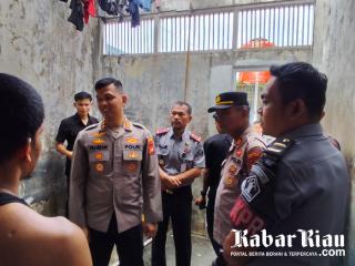 Silaturahmi ke Rutan Rengat, Kapolres Inhu Berikan Himbauan Khamtibmas