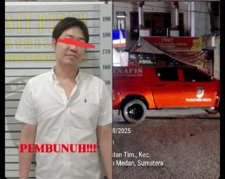 Ada Photo Tulisan Pembunuh Di IG Hxwen_multverse, INAFIS Polrestabes Medan Datangi Jalan Pukat 2 Medan Tembung