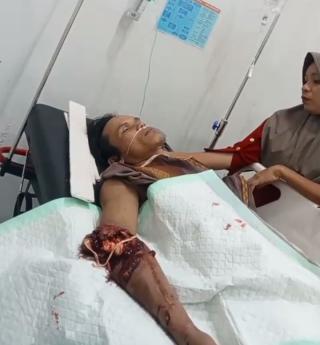 Nass...Buaya Sungai Rokan Makan Warga