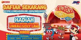 JNE Content Competition 2026 Dibuka, Hadiah Ratusan Juta hingga Umrah dan Holy Land