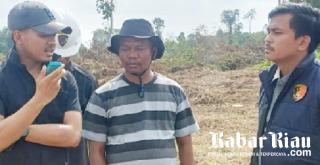 Anak Cucu Sakai Kaget Saat di BAP Tipiter Polres Bengkalis Alat Berat Menghilang Tanpa Jejak, Begini Jawab Kanit