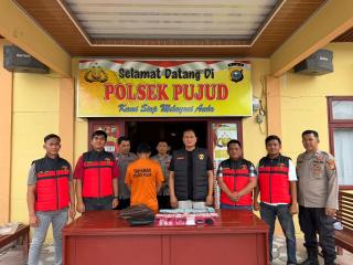 Bravo..Polsek Pujud Tangkap Pelaku Sabu Dengan BB 47,23 Gram