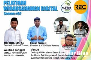 Riau Entrepreneur Centre Akan Adakan Pelatihan Marketing Berbasis Digital