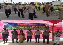 Kunjungan Kerja Di Polsek Tanah Putih! ini Kata Kapolres Rohil Tentang Penerapan New Normal Life Dan Pemberantasan Narkoba