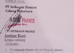 Arthaasia  Finance Pekanbaru Klarifikasi Berita dan Bantah  "Rampas" Truk Nasabahnya