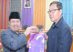 LKPJ Pelaksanaan APBD 2018 Bengkalis Disampaikan