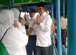 Disambut Bupati Langsung, Jemaah Haji Asal Bintan Terlihat Bahagia