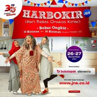 Tema "Bahagia Bersama", JNE Promo Hari Bebas Ongkos Kirim