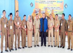 Ini Sekolah yang Dikunjungi Bupati Mursini Tinjau UNBK