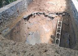 Diduga Dikerjakan Tidak Propesional, Jembatan di Tabanan Ambles