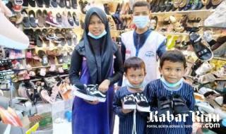 Rumah Yatim Riau Berikan Bantuan Pada Bocah yang Bercita Cita Menjadi Polisi